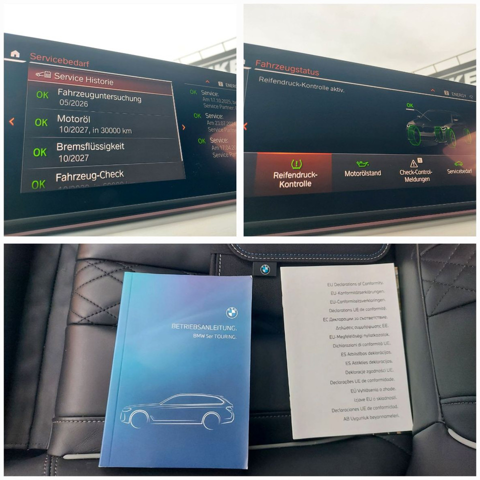 Комби BMW 540 5 Touring xDrive M Sport Pro Pano H&K Massag: снимка 42