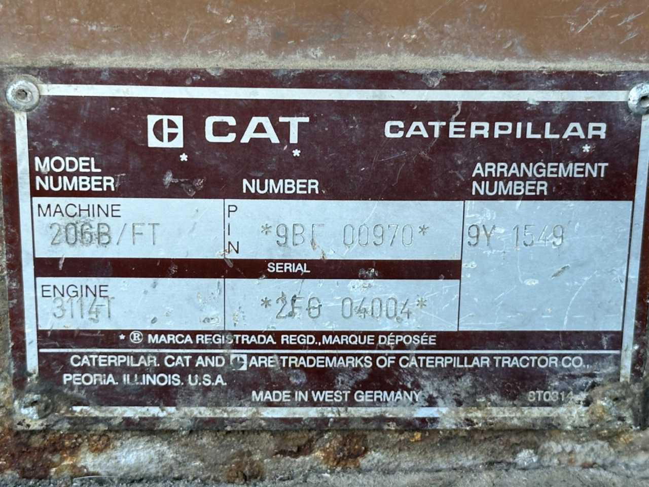 Нови Колесен багер CAT 206 B FT + SCHAUFELN 2X GR.: снимка 7