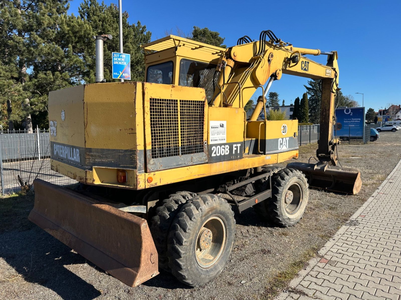 CAT 206 B FT + SCHAUFELN 2X GR. - Колесен багер: снимка 2 CAT 206 B FT + SCHAUFELN 2X GR. - Колесен багер: снимка 2