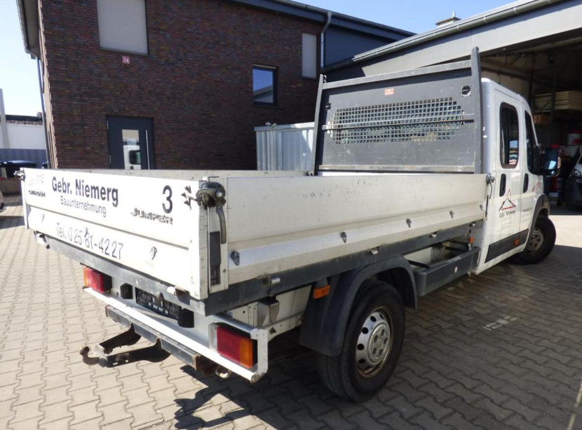 Citroën Jumper Pritsche Doka. 35 L3 HDi 150 FAP Heavy - Бордови бус, Бус с двойна кабина: снимка 3 Citroën Jumper Pritsche Doka. 35 L3 HDi 150 FAP Heavy - Бордови бус, Бус с двойна кабина: снимка 3