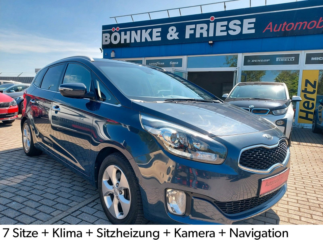 Kia Carens Spirit 7 Sitze Kamera Klima Navi Tempo - Джип: снимка 1 Kia Carens Spirit 7 Sitze Kamera Klima Navi Tempo - Джип: снимка 1