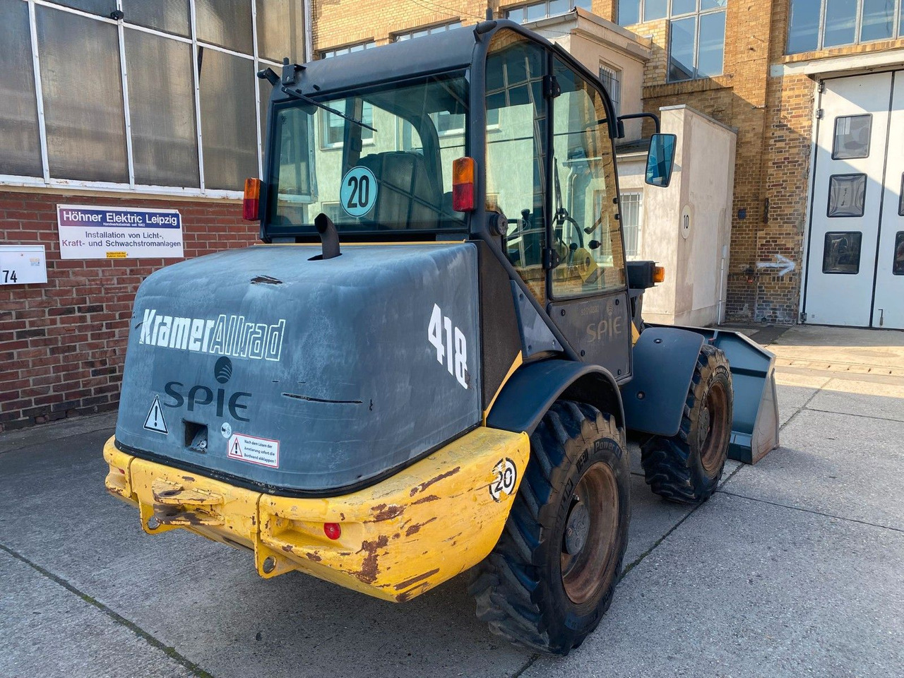 Kramer KRAMER 418 INKL. SCHAUFEL - Колесен товарач: снимка 3 Kramer KRAMER 418 INKL. SCHAUFEL - Колесен товарач: снимка 3