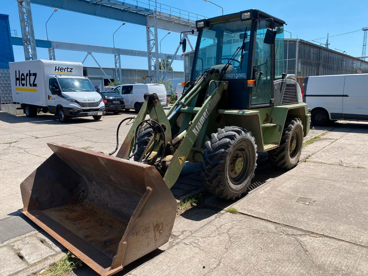 Колесен товарач Kramer KRAMER Allrad 520 GABEL + SCHAUFEL: снимка 8