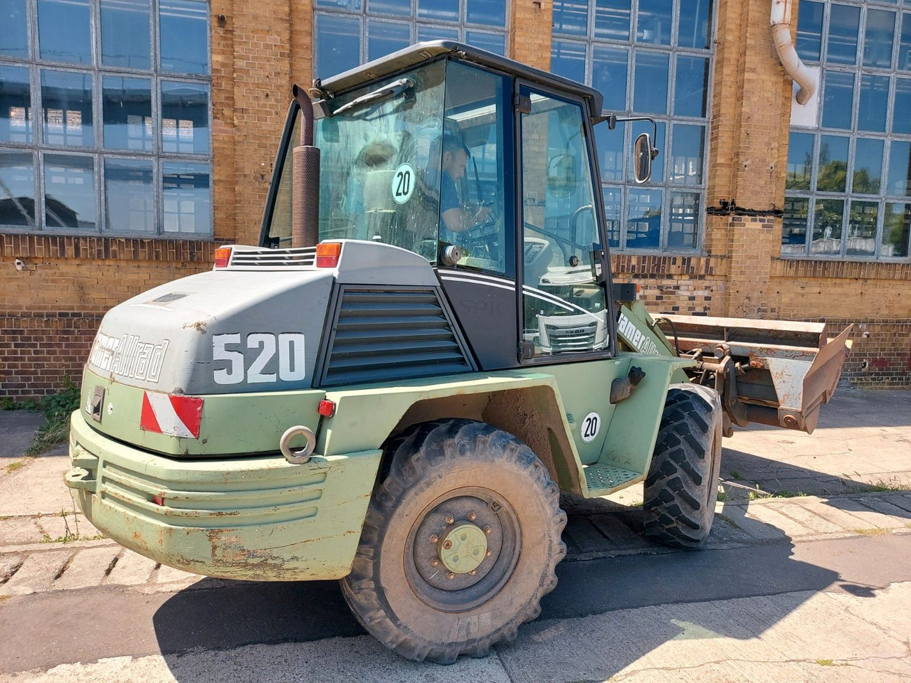 Колесен товарач Kramer KRAMER Allrad 520 GABEL + SCHAUFEL: снимка 11