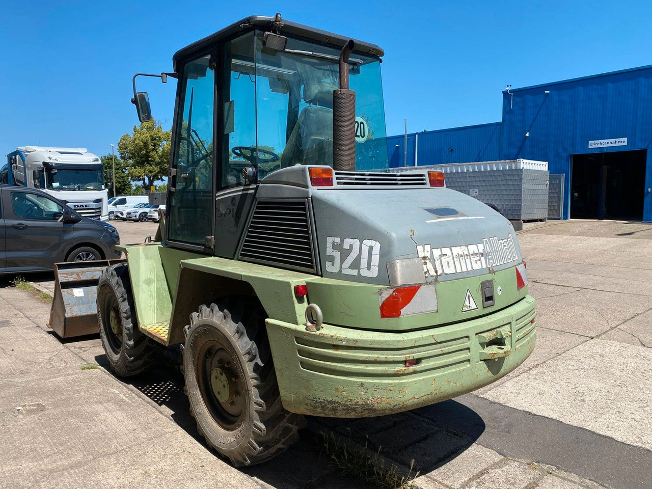 Колесен товарач Kramer KRAMER Allrad 520 GABEL + SCHAUFEL: снимка 10