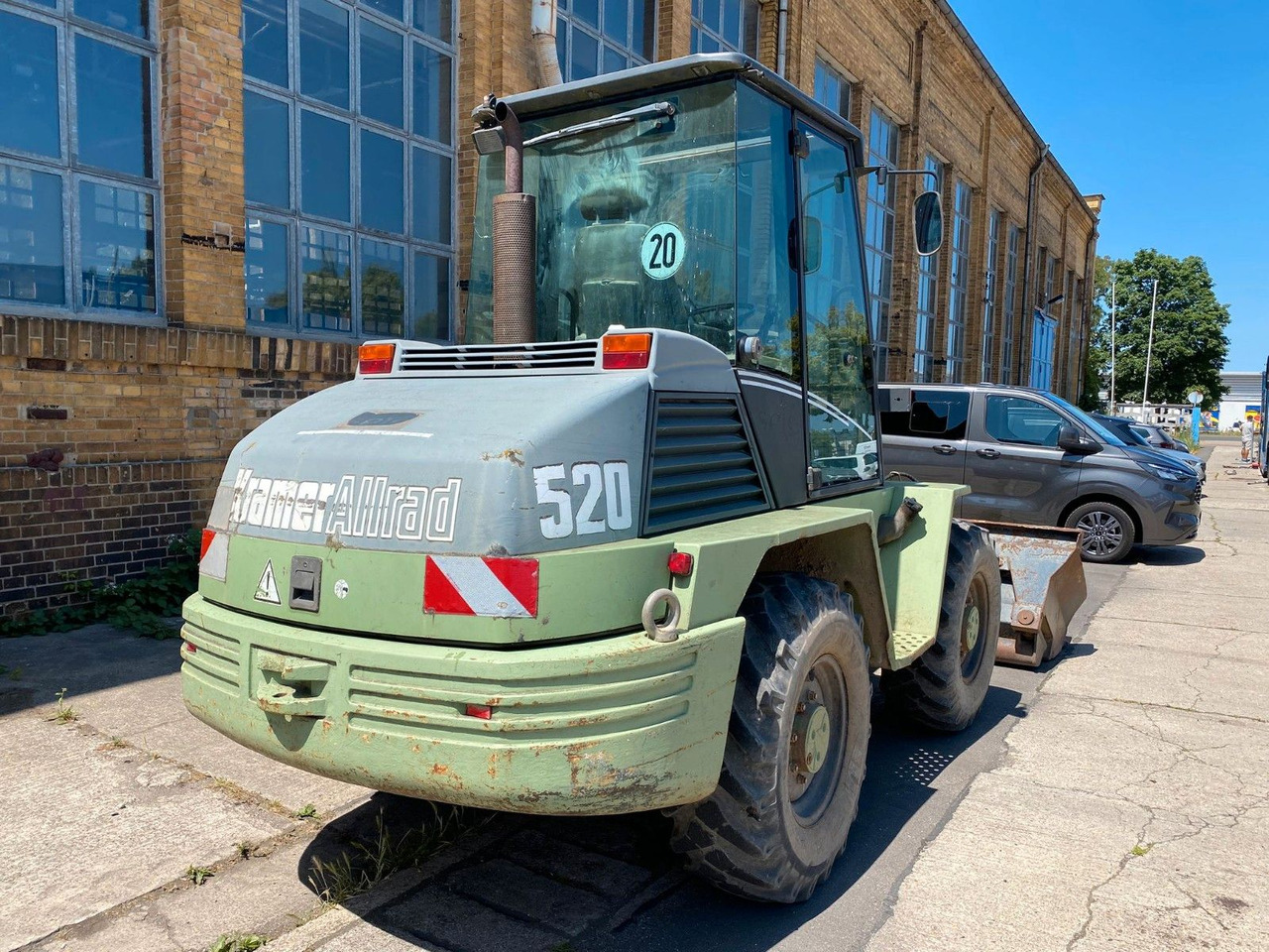 Колесен товарач Kramer KRAMER Allrad 520 GABEL + SCHAUFEL: снимка 9