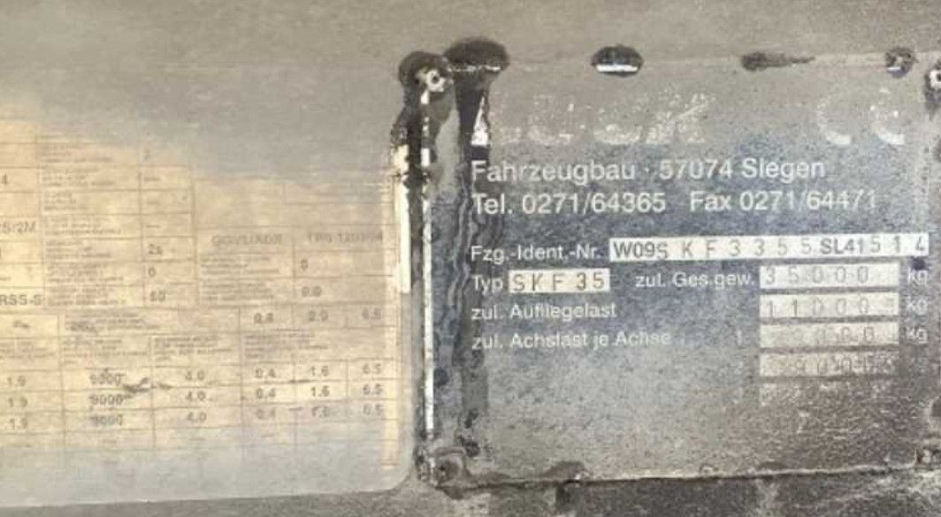 Lück Kipper SKF 35 STAHLMULDE TÜV SAF ACHSEN - Самосвал полуремарке: снимка 5 Lück Kipper SKF 35 STAHLMULDE TÜV SAF ACHSEN - Самосвал полуремарке: снимка 5