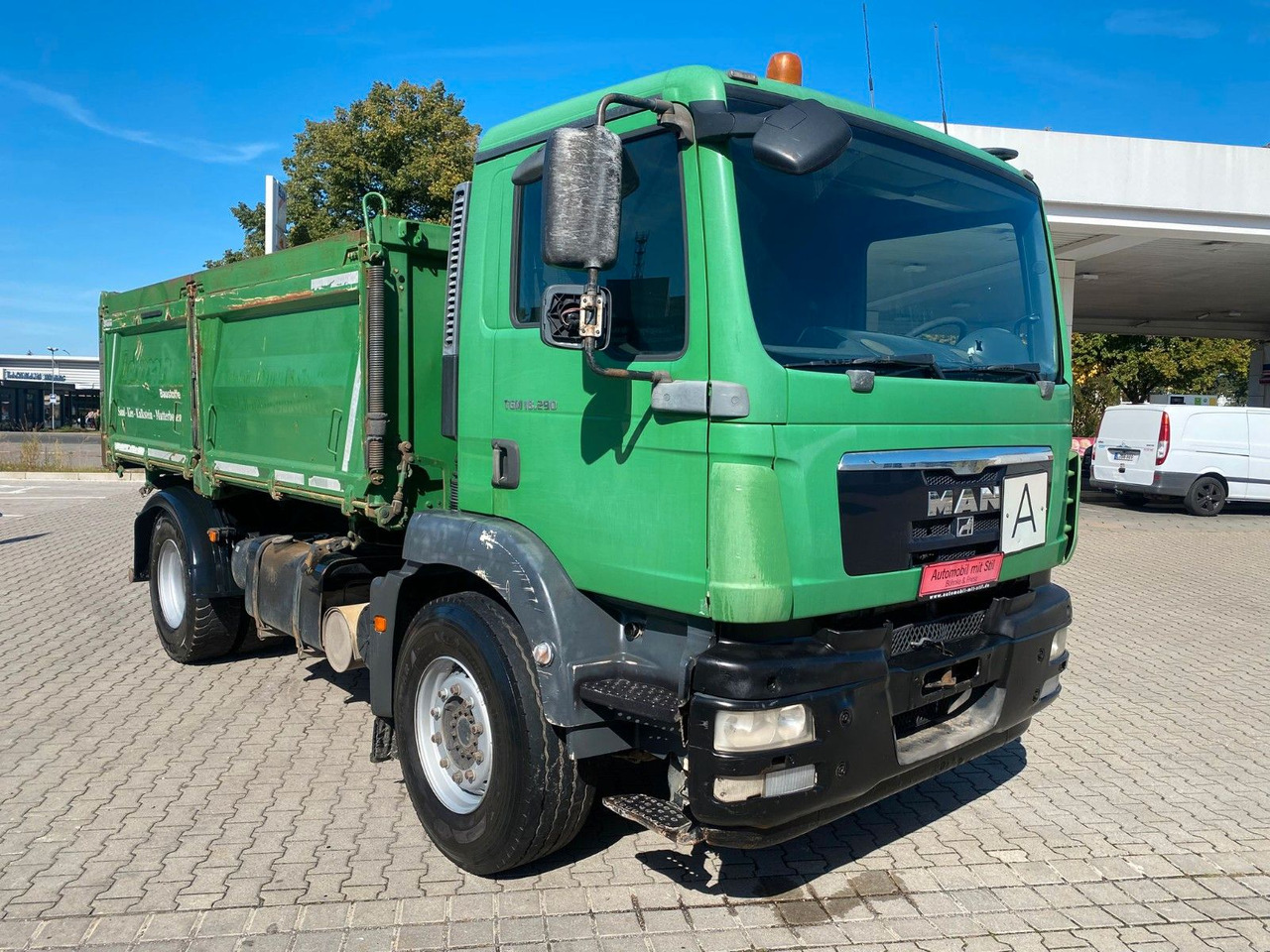 MAN TGM 18.290 4X4 ALLRAD KLIMA DREISEITENKIPPER - Самосвал камион: снимка 2 MAN TGM 18.290 4X4 ALLRAD KLIMA DREISEITENKIPPER - Самосвал камион: снимка 2