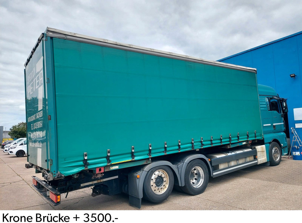MAN TGX 26.460 Krone Wechsel - Brücke Lift / Luft - Шаси кабина: снимка 2 MAN TGX 26.460 Krone Wechsel - Brücke Lift / Luft - Шаси кабина: снимка 2