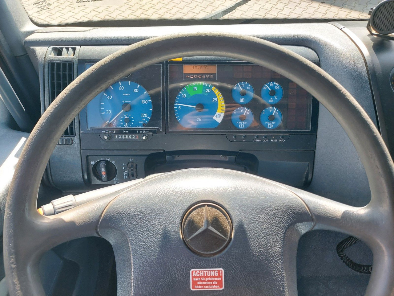 Автовишка Mercedes-Benz ATEGO 1323 HUBSTEIGER WUMAG WT220H: снимка 14 Автовишка Mercedes-Benz ATEGO 1323 HUBSTEIGER WUMAG WT220H: снимка 14