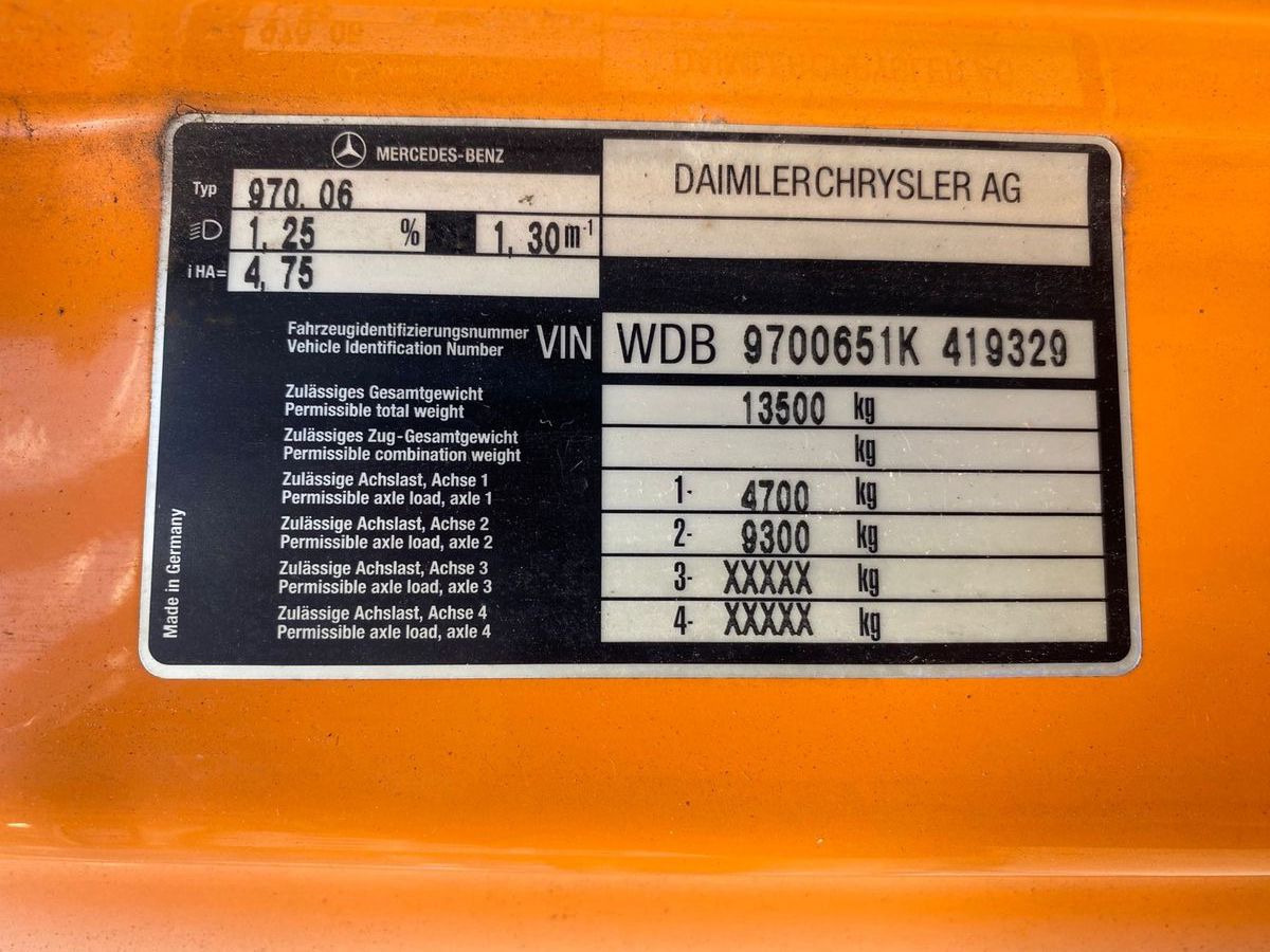 Автовишка Mercedes-Benz ATEGO 1323 HUBSTEIGER WUMAG WT220H: снимка 25 Автовишка Mercedes-Benz ATEGO 1323 HUBSTEIGER WUMAG WT220H: снимка 25