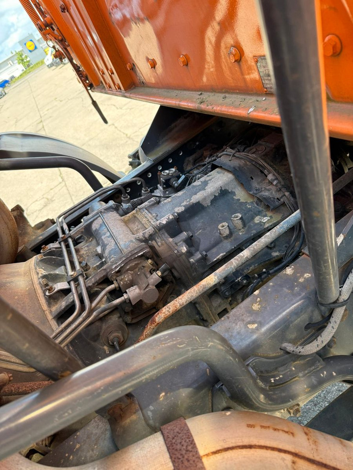 Самосвал камион, Камион с кран Mercedes-Benz ATEGO 1828 4X4 MEILER + HIAB KRAN 144 FS-3: снимка 17