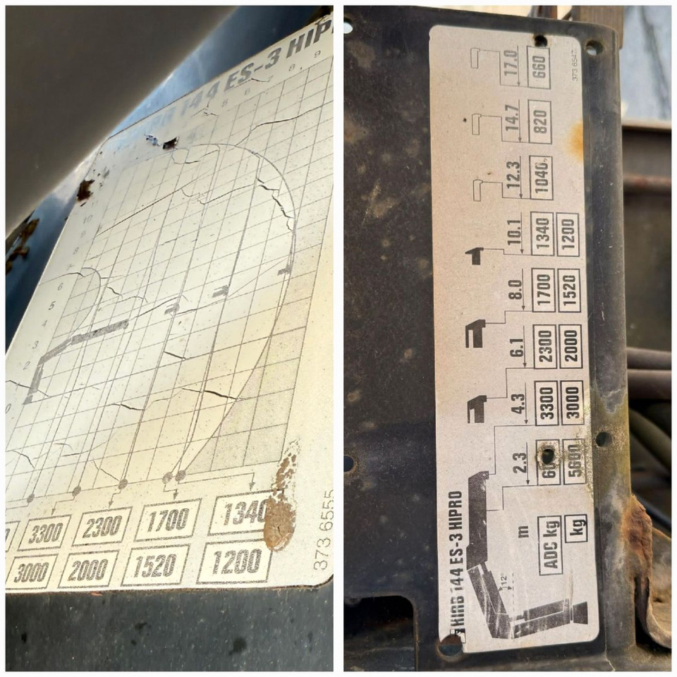 Самосвал камион, Камион с кран Mercedes-Benz ATEGO 1828 4X4 MEILER + HIAB KRAN 144 FS-3: снимка 23