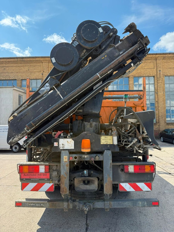 Самосвал камион, Камион с кран Mercedes-Benz ATEGO 1828 4X4 MEILER + HIAB KRAN 144 FS-3: снимка 7