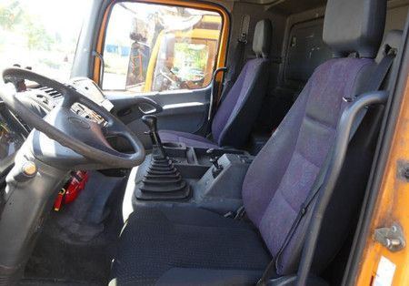 Самосвал камион, Камион с кран Mercedes-Benz ATEGO 1828 4X4 MEILER + HIAB KRAN 144 FS-3: снимка 12