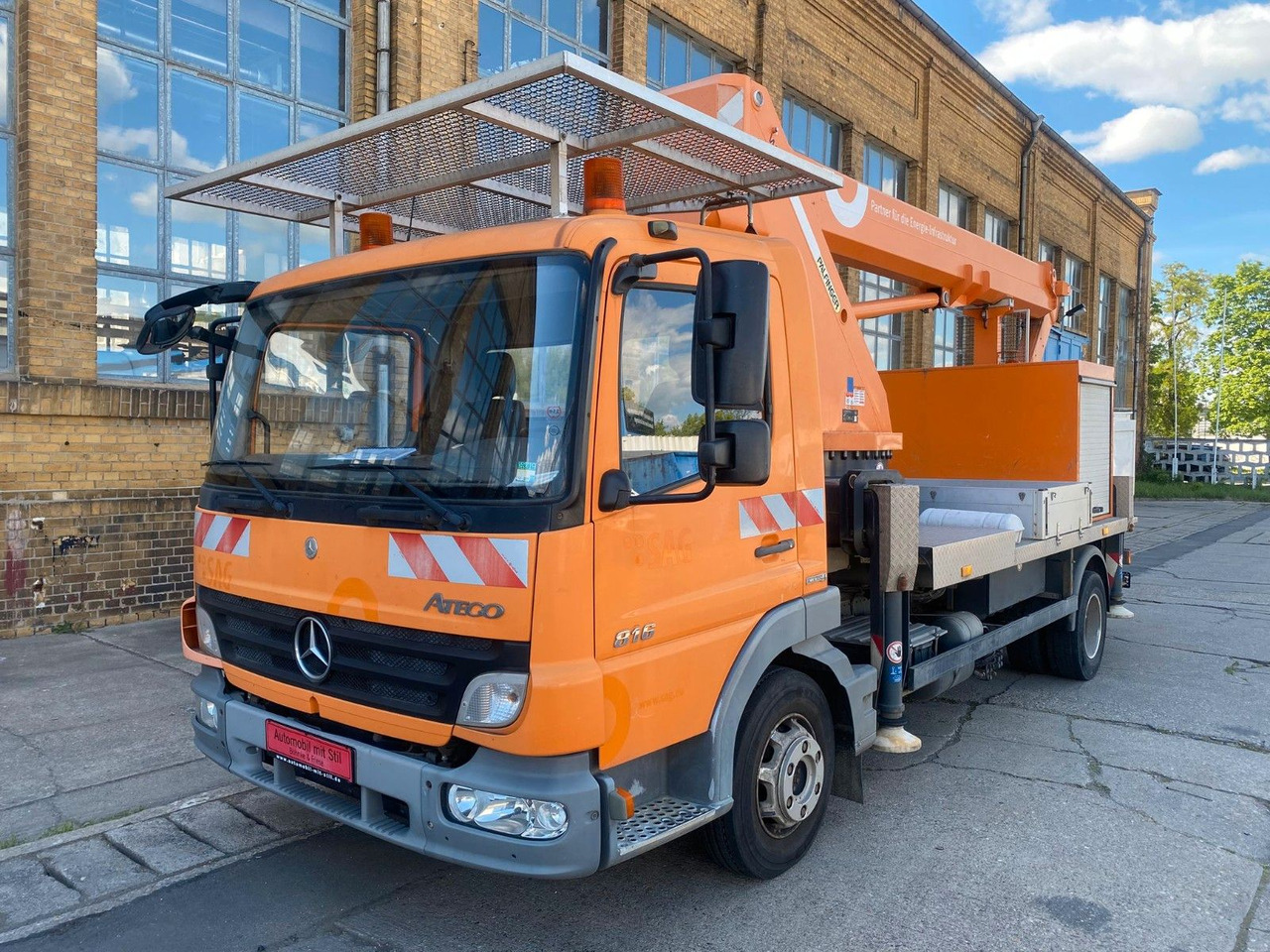 Mercedes-Benz ATEGO WUMAG ELEVANT WT230 23m TÜV - Автовишка: снимка 1 Mercedes-Benz ATEGO WUMAG ELEVANT WT230 23m TÜV - Автовишка: снимка 1