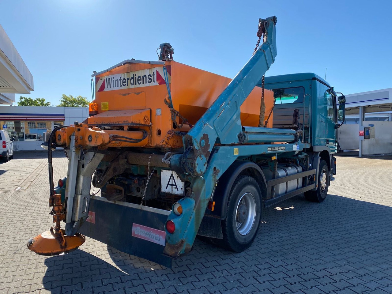 Mercedes-Benz Actros 2/3 6-Zyl. 1841 MEILER ABSATZKIPP. WINTER - Самосвал камион: снимка 4 Mercedes-Benz Actros 2/3 6-Zyl. 1841 MEILER ABSATZKIPP. WINTER - Самосвал камион: снимка 4
