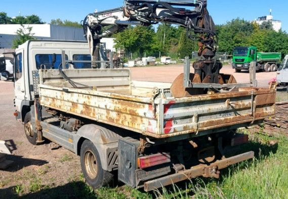 Mercedes-Benz Atego 2 4-Zyl. 4x2 918 4x2 KRAN TEREX 65.2 - Самосвал камион, Камион с кран: снимка 5 Mercedes-Benz Atego 2 4-Zyl. 4x2 918 4x2 KRAN TEREX 65.2 - Самосвал камион, Камион с кран: снимка 5