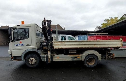 Mercedes-Benz Atego 2 4-Zyl. 4x2 918 4x2 MEILER HIAB066 FERNB - Самосвал камион, Камион с кран: снимка 5 Mercedes-Benz Atego 2 4-Zyl. 4x2 918 4x2 MEILER HIAB066 FERNB - Самосвал камион, Камион с кран: снимка 5