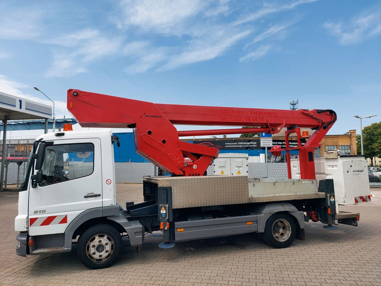 Лизинг на  Mercedes-Benz Atego 2 4-Zyl. 4x2  RUTHMANN T270  27 METER Mercedes-Benz Atego 2 4-Zyl. 4x2  RUTHMANN T270  27 METER: снимка 11