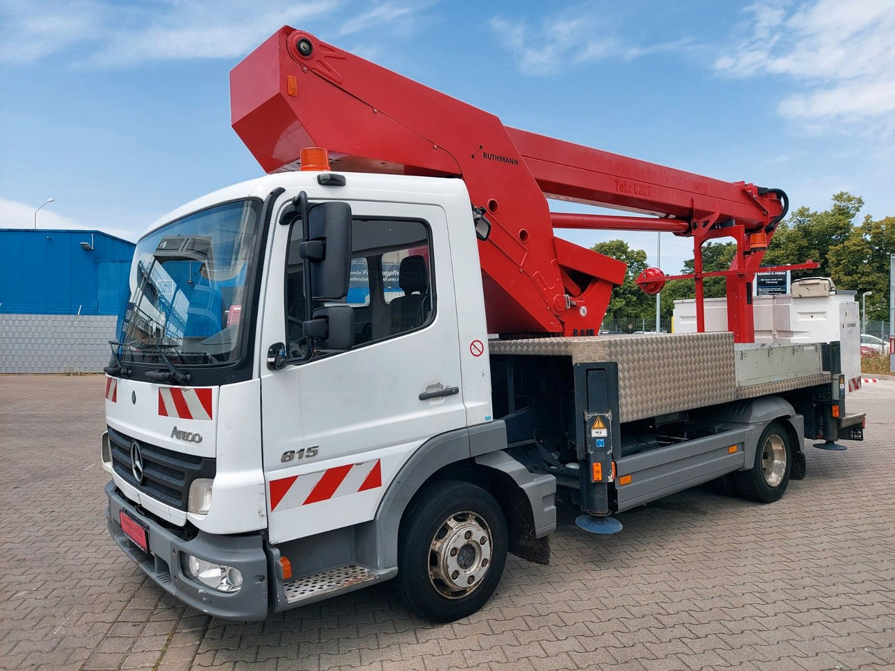 Лизинг на  Mercedes-Benz Atego 2 4-Zyl. 4x2  RUTHMANN T270  27 METER Mercedes-Benz Atego 2 4-Zyl. 4x2  RUTHMANN T270  27 METER: снимка 6