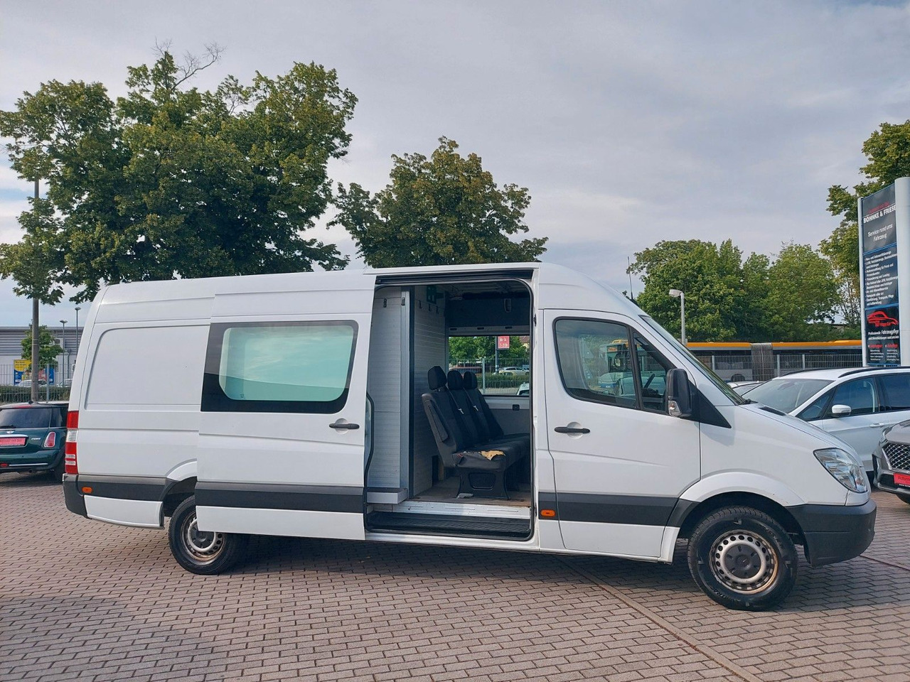 Mercedes-Benz Sprinter II Kasten 316 CDI MIXTO 6 SITZER MAXI - Пътнически бус: снимка 1 Mercedes-Benz Sprinter II Kasten 316 CDI MIXTO 6 SITZER MAXI - Пътнически бус: снимка 1