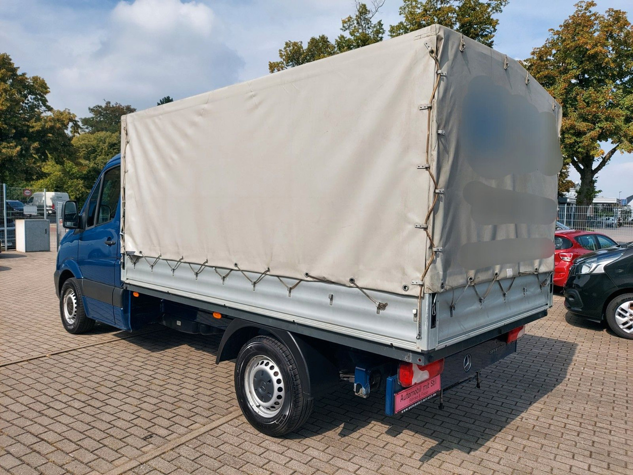 Mercedes-Benz Sprinter II Pritsche 316 Pritsche Plane - Брезентов бус: снимка 4 Mercedes-Benz Sprinter II Pritsche 316 Pritsche Plane - Брезентов бус: снимка 4