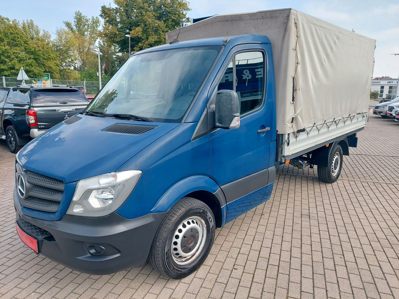 Mercedes-Benz Sprinter II Pritsche 316 Pritsche Plane - Брезентов бус: снимка 3 Mercedes-Benz Sprinter II Pritsche 316 Pritsche Plane - Брезентов бус: снимка 3