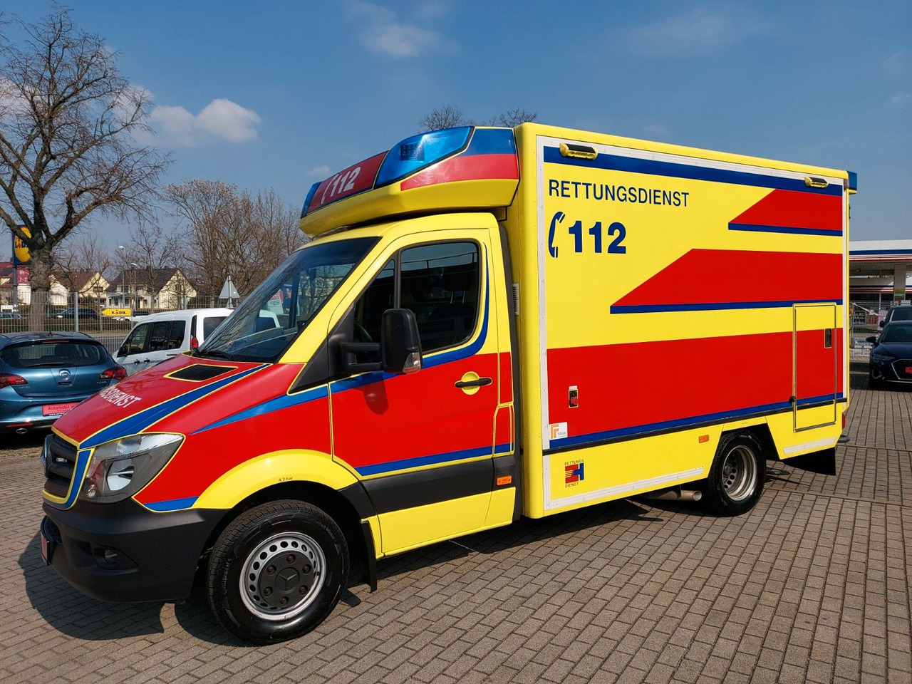 Нови Линейка Mercedes-Benz Sprinter II Pritsche 516 Autom. RTW Ambulance: снимка 8