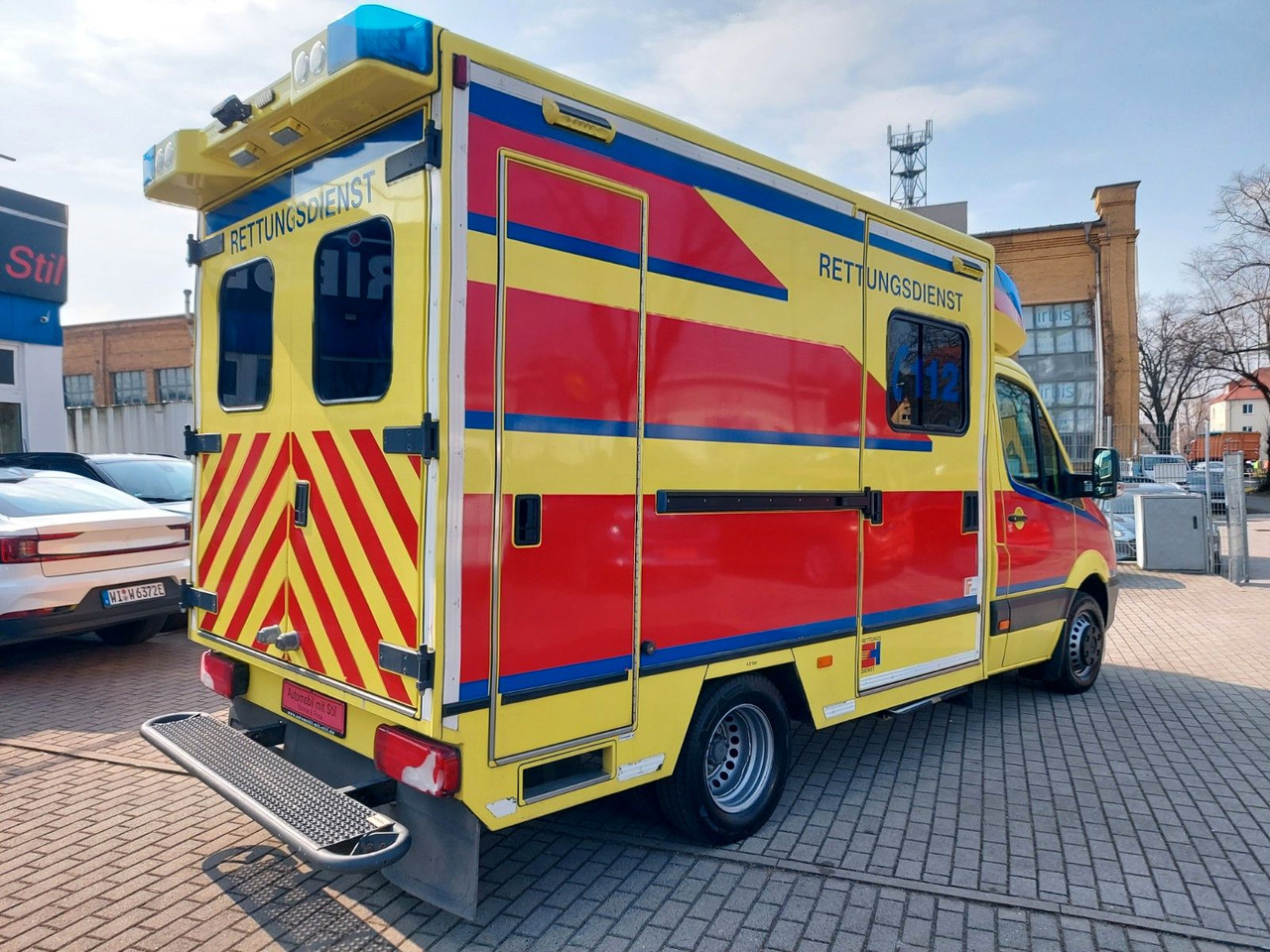 Нови Линейка Mercedes-Benz Sprinter II Pritsche 516 Autom. RTW Ambulance: снимка 7