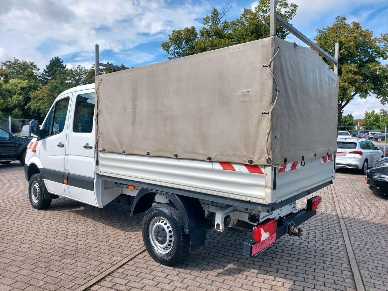 Mercedes-Benz Sprinter II Pritsche DoKa 316 4X4 Klima Standhei - Брезентов бус, Бус с двойна кабина: снимка 5 Mercedes-Benz Sprinter II Pritsche DoKa 316 4X4 Klima Standhei - Брезентов бус, Бус с двойна кабина: снимка 5