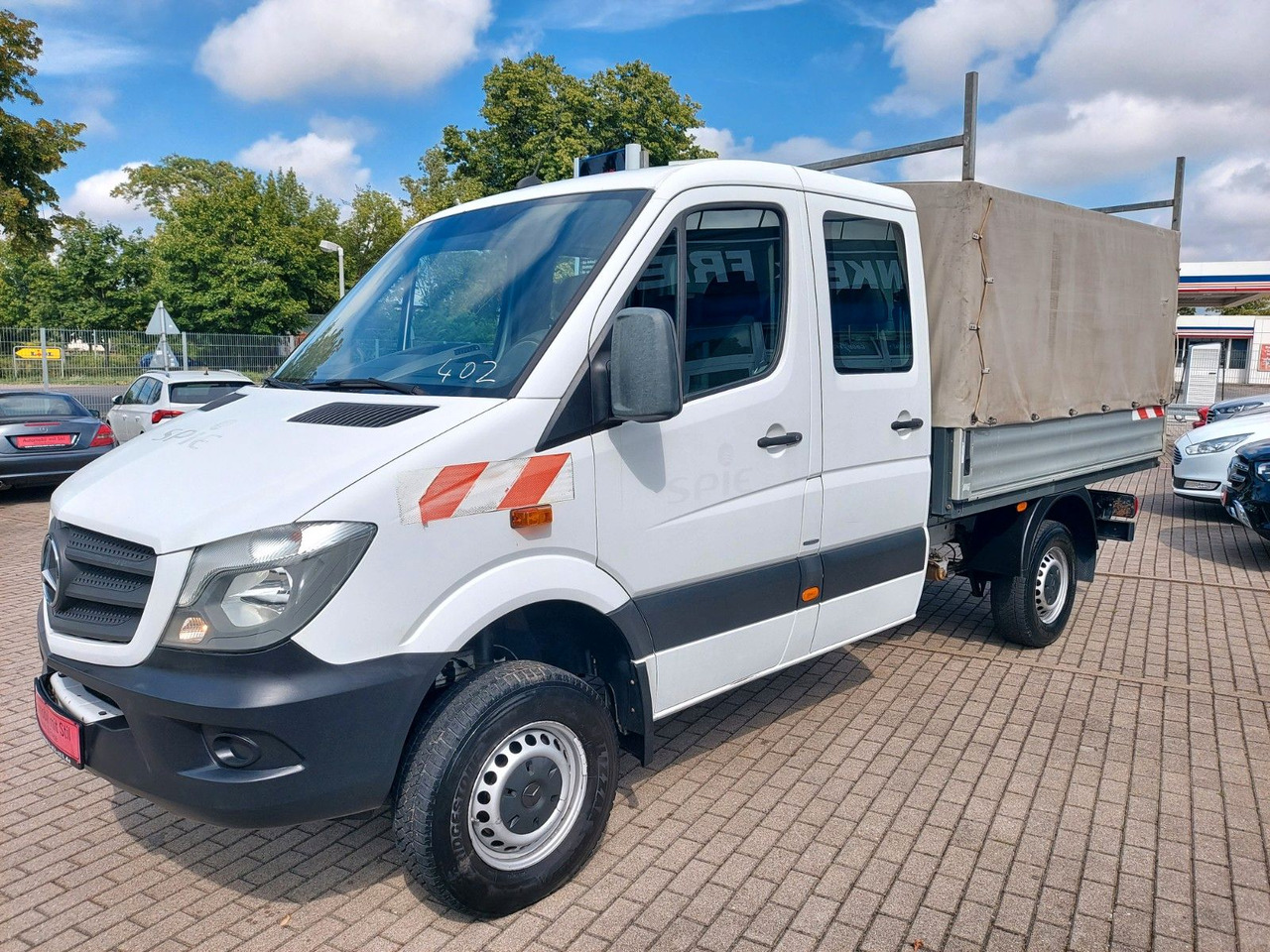 Mercedes-Benz Sprinter II Pritsche DoKa 316 4X4 Klima Standhei - Брезентов бус, Бус с двойна кабина: снимка 4 Mercedes-Benz Sprinter II Pritsche DoKa 316 4X4 Klima Standhei - Брезентов бус, Бус с двойна кабина: снимка 4