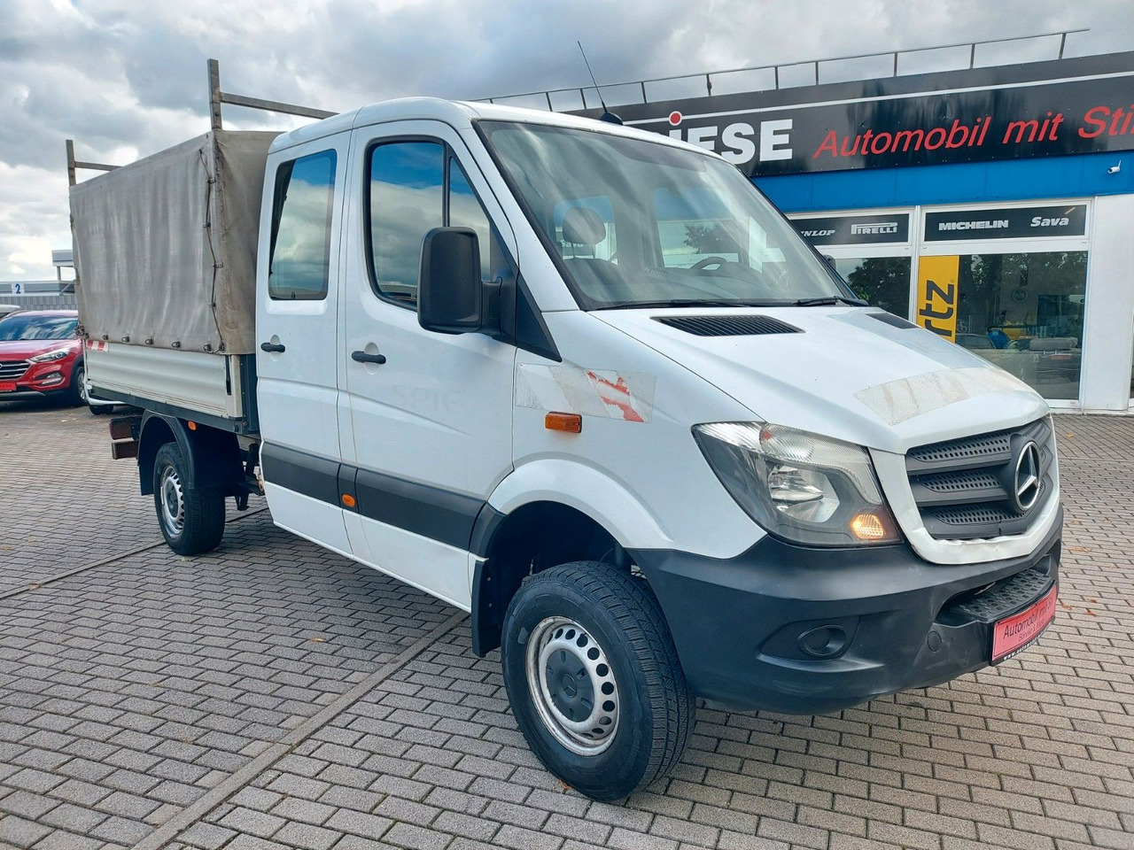 Mercedes-Benz Sprinter II Pritsche DoKa 316 4X4 Klima Standhei - Пътнически бус: снимка 1 Mercedes-Benz Sprinter II Pritsche DoKa 316 4X4 Klima Standhei - Пътнически бус: снимка 1