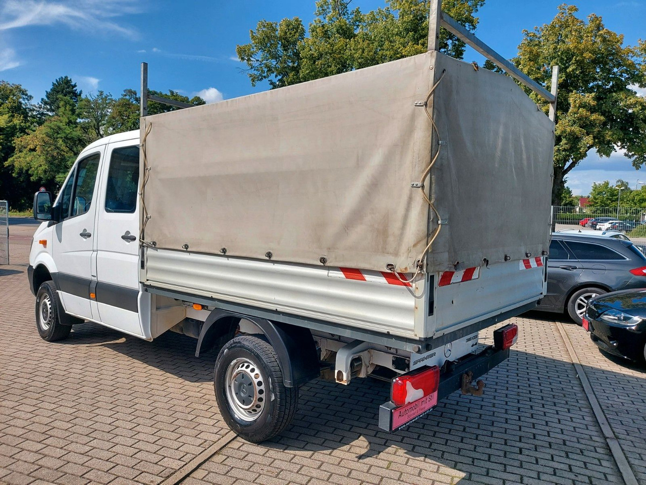 Mercedes-Benz Sprinter II Pritsche/DoKa 316 CDI 4X4 KLIMA - Брезентов бус, Бус с двойна кабина: снимка 5 Mercedes-Benz Sprinter II Pritsche/DoKa 316 CDI 4X4 KLIMA - Брезентов бус, Бус с двойна кабина: снимка 5