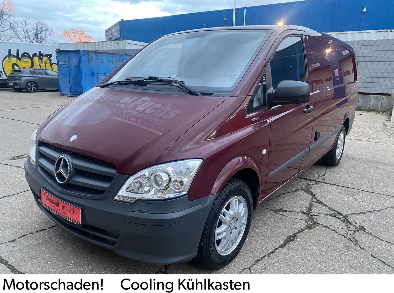 Mercedes-Benz Vito 116 CDI Lang KÜHLKASTENWAGEN KERSTNER XENON - Хладилен бус: снимка 1 Mercedes-Benz Vito 116 CDI Lang KÜHLKASTENWAGEN KERSTNER XENON - Хладилен бус: снимка 1