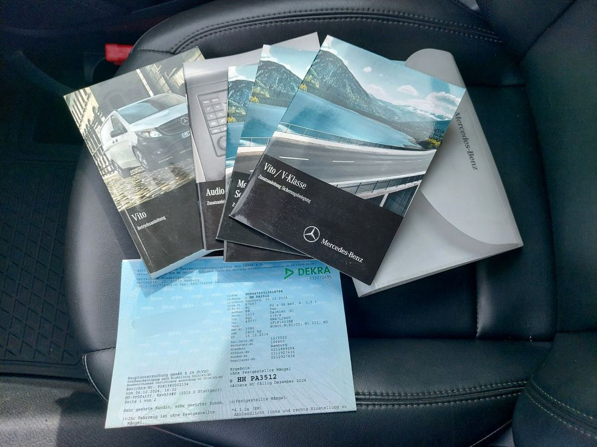 Пътнически бус Mercedes-Benz Vito Kasten 114 RWD Lang Autom. Klima Tempo PDC: снимка 30