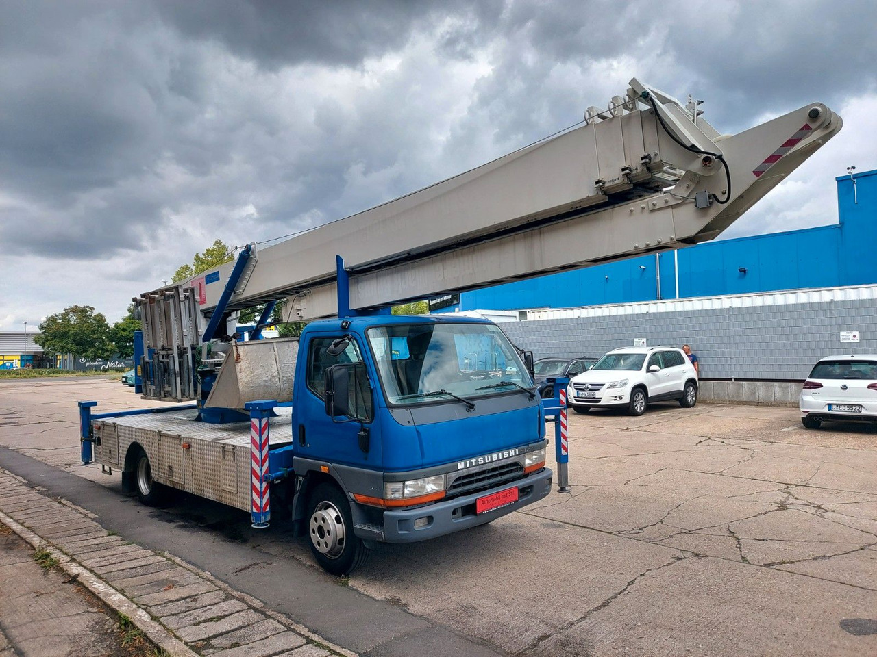 Mitsubishi CANTER DACHDECKER KLAAS AUTOKRAN - Автокран: снимка 2 Mitsubishi CANTER DACHDECKER KLAAS AUTOKRAN - Автокран: снимка 2