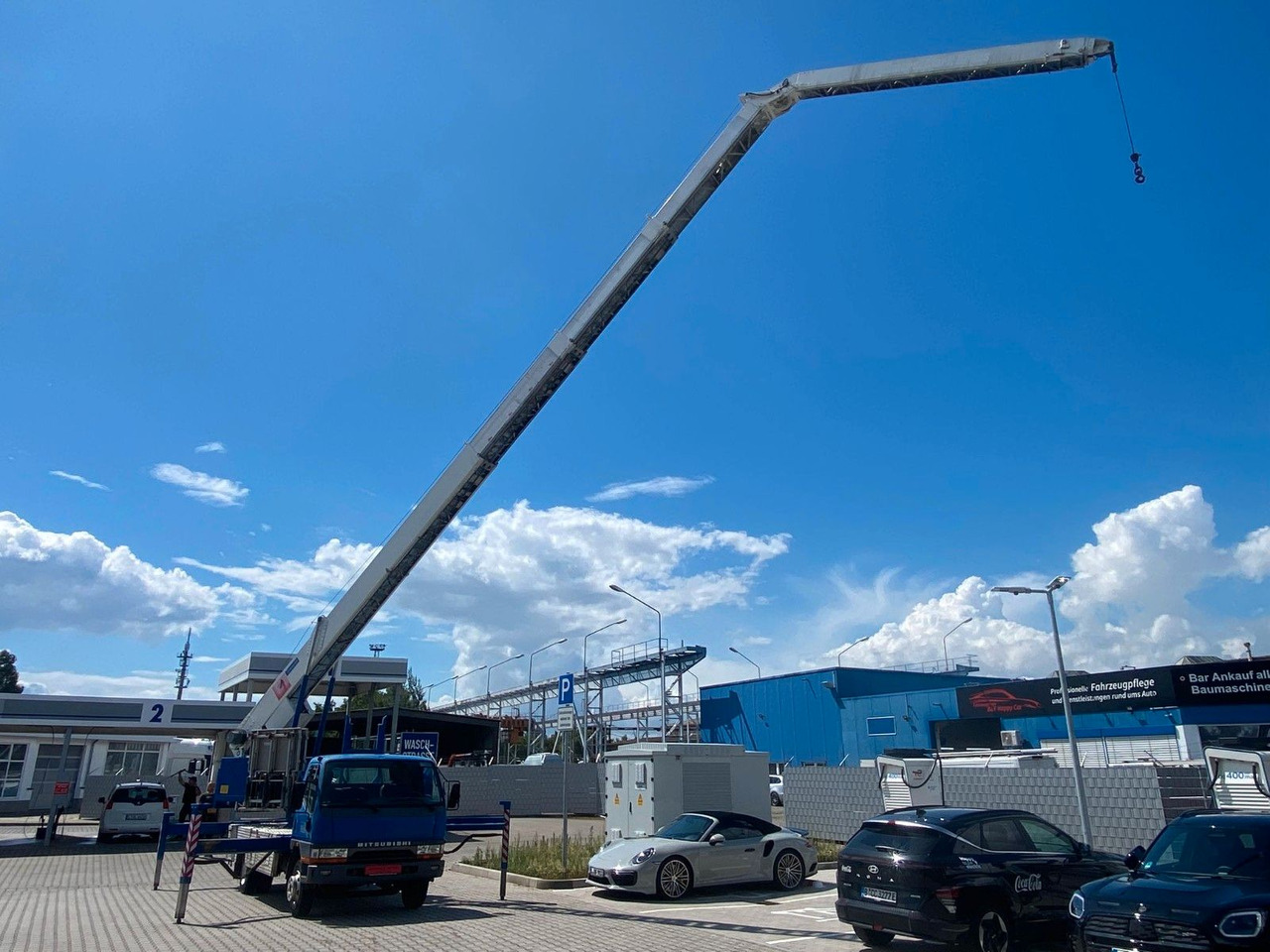 Mitsubishi CANTER DACHDECKER KLAAS AUTOKRAN - Камион с кран: снимка 4 Mitsubishi CANTER DACHDECKER KLAAS AUTOKRAN - Камион с кран: снимка 4