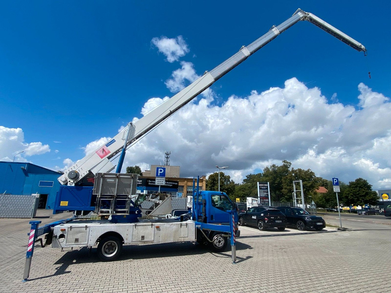 Mitsubishi CANTER DACHDECKER KLAAS AUTOKRAN - Камион с кран: снимка 1 Mitsubishi CANTER DACHDECKER KLAAS AUTOKRAN - Камион с кран: снимка 1