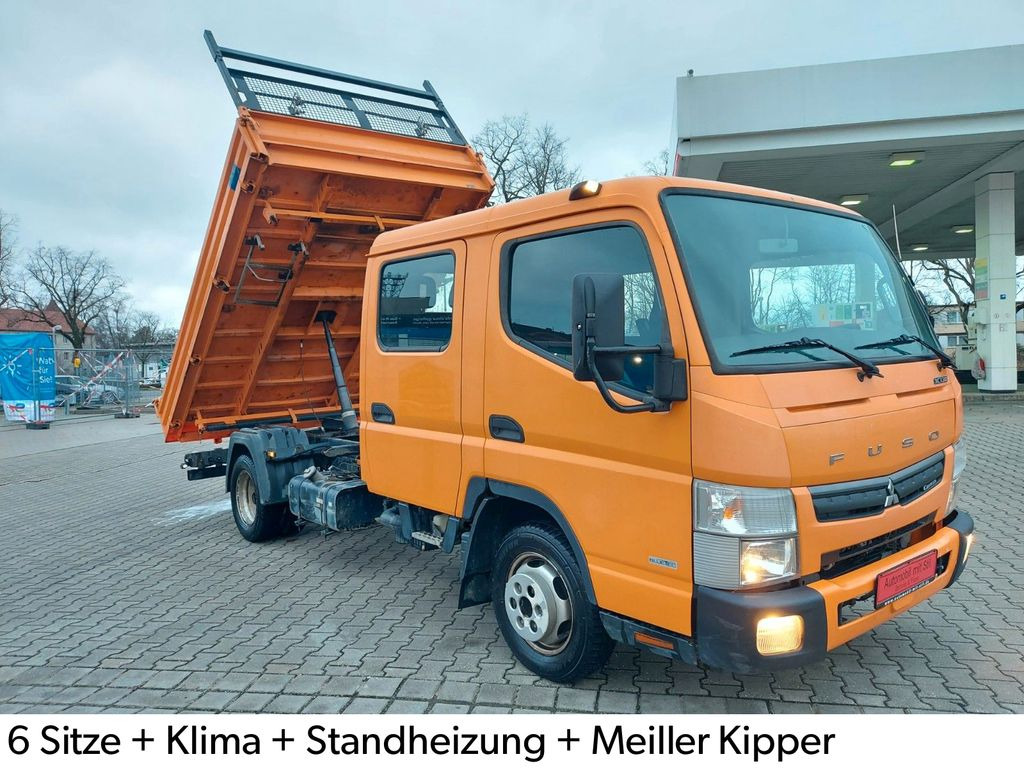 Mitsubishi CANTER FUSO DOKA 6 Sitze Klima 3 Seiten Kipper Mitsubishi CANTER FUSO DOKA 6 Sitze Klima 3 Seiten Kipper - Бус самосвал, Бус с двойна кабина: снимка 1 Mitsubishi CANTER FUSO DOKA 6 Sitze Klima 3 Seiten Kipper Mitsubishi CANTER FUSO DOKA 6 Sitze Klima 3 Seiten Kipper - Бус самосвал, Бус с двойна кабина: снимка 1