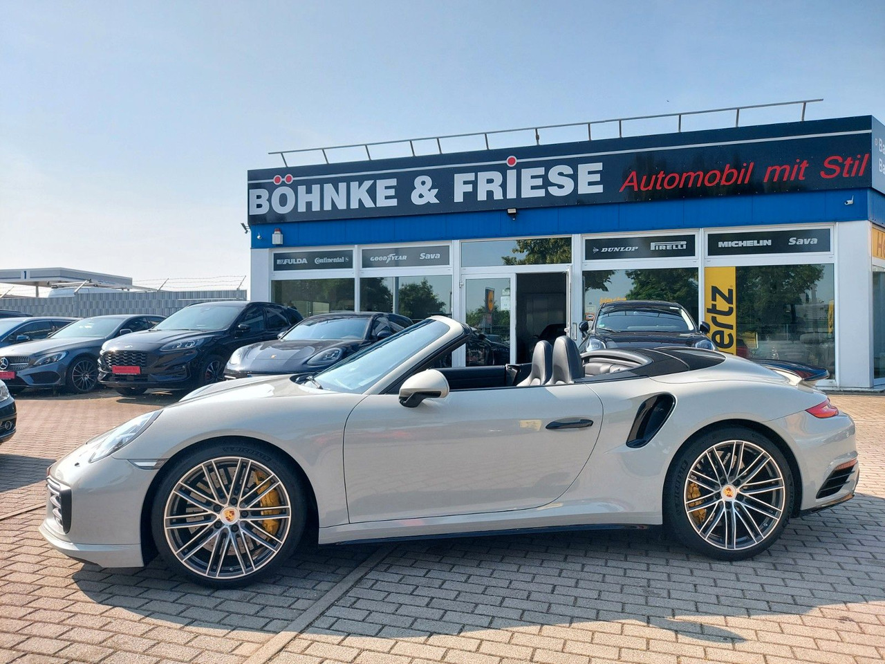 Лек автомобил Porsche 911 Turbo S Cabriolet ACC Bose Sitzlüft Garantie: снимка 15