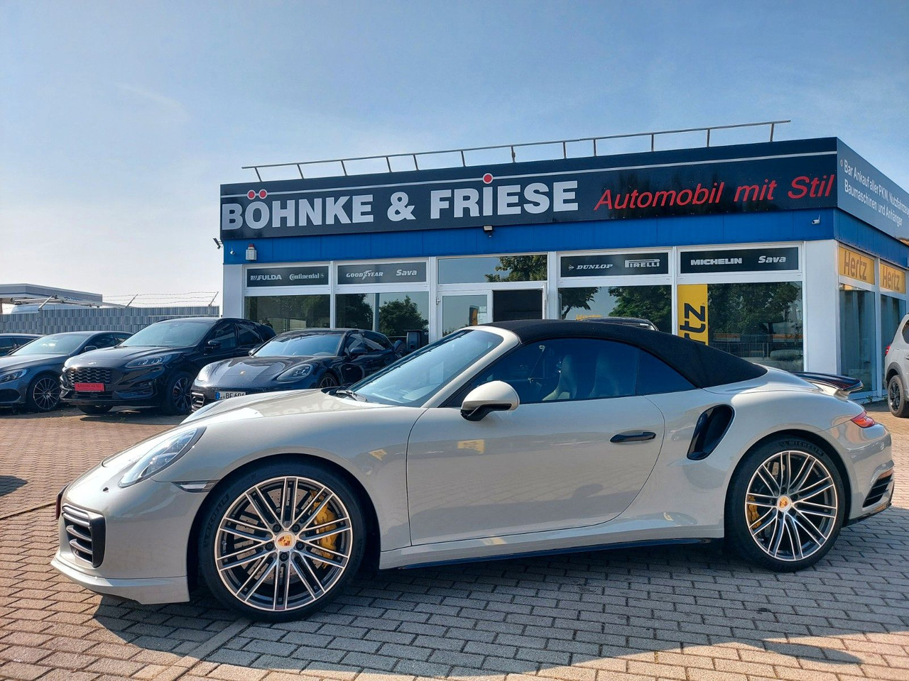 Лек автомобил Porsche 911 Turbo S Cabriolet ACC Bose Sitzlüft Garantie: снимка 17