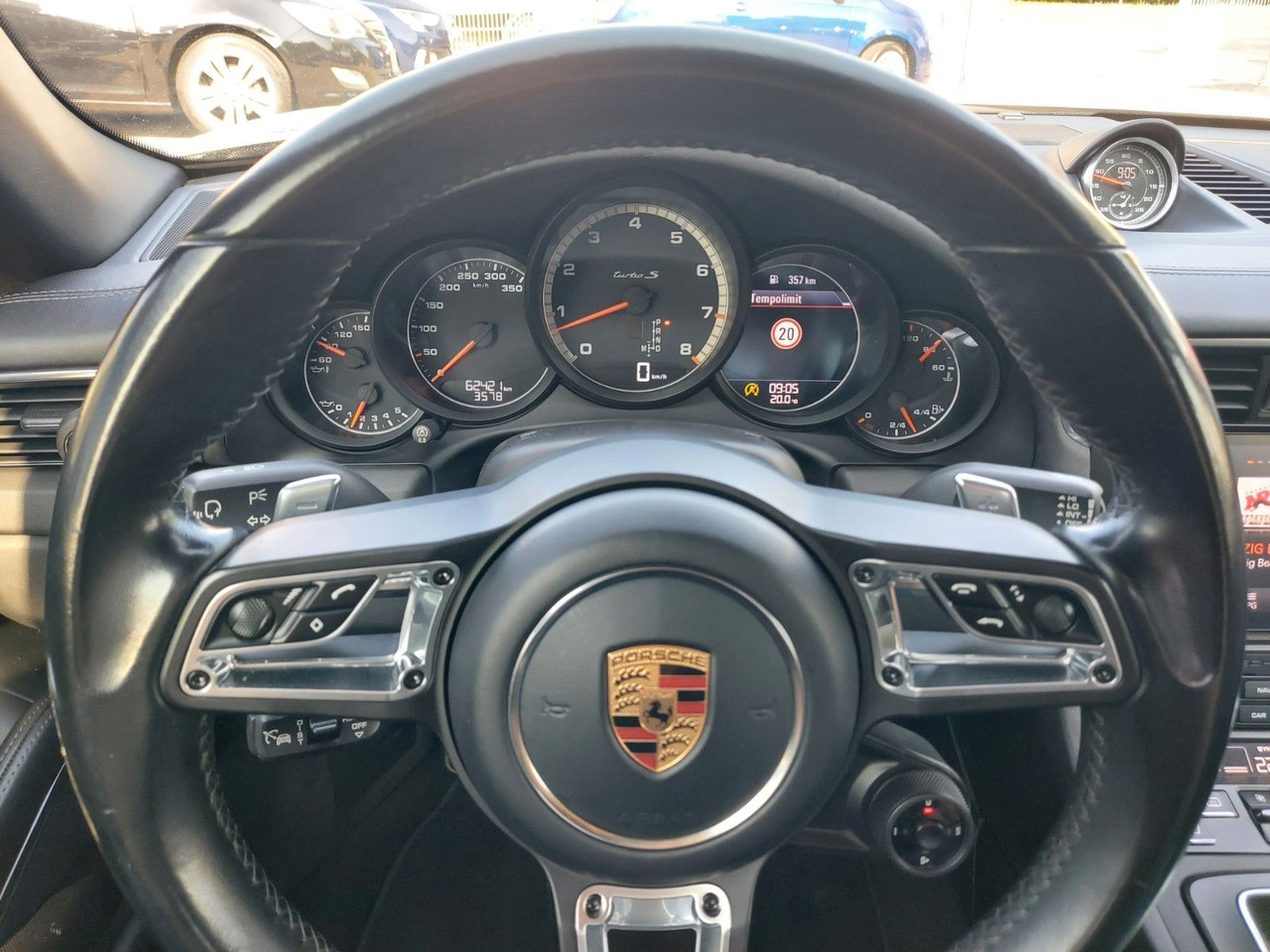Лек автомобил Porsche 911 Turbo S Cabriolet ACC Bose Sitzlüft Garantie: снимка 9