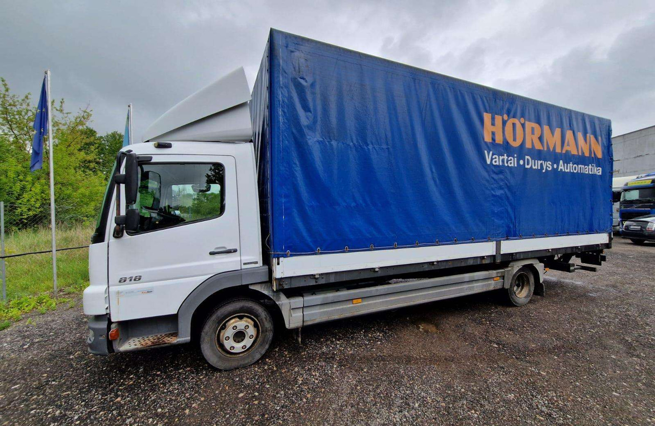 Mercedes-Benz Atego - Камион с брезент: снимка 2 Mercedes-Benz Atego - Камион с брезент: снимка 2