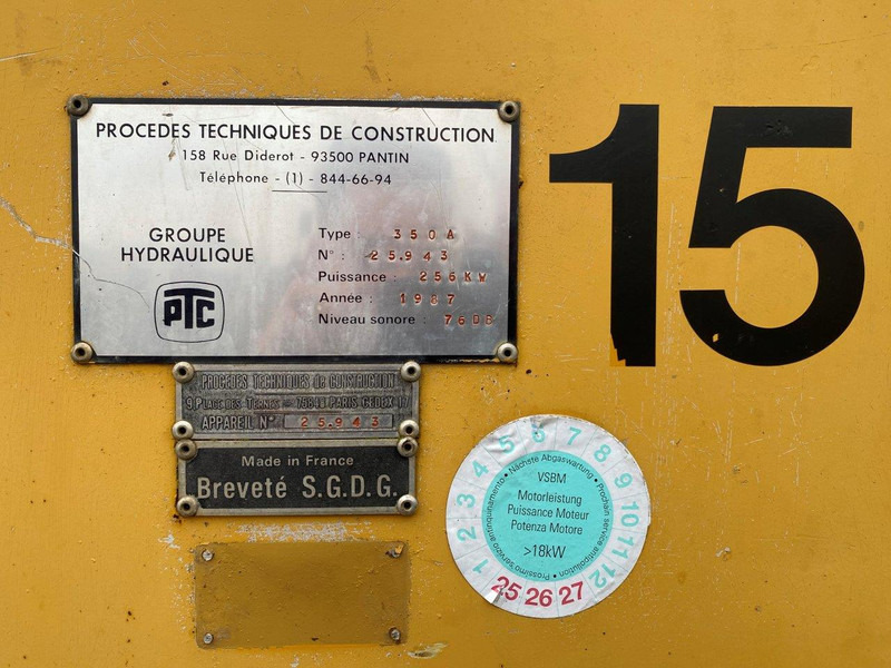 Виброплоча Ptc PTC 350A powerpack + 15HF1 trilblok NVT: снимка 7