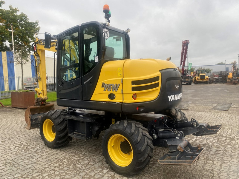 Yanmar B95w NVT - Колесен багер: снимка 2 Yanmar B95w NVT - Колесен багер: снимка 2
