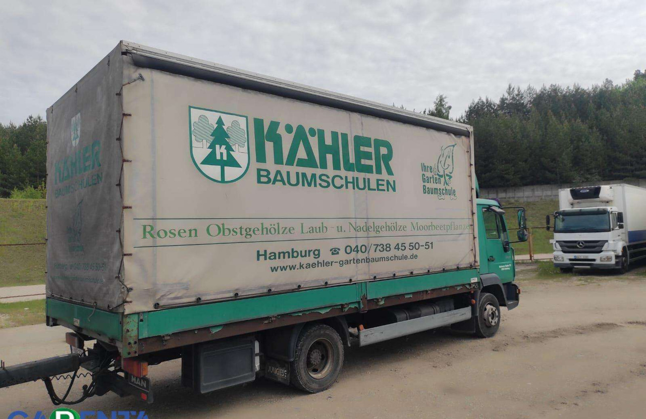 MAN LE8.220 - Камион с брезент: снимка 3 MAN LE8.220 - Камион с брезент: снимка 3