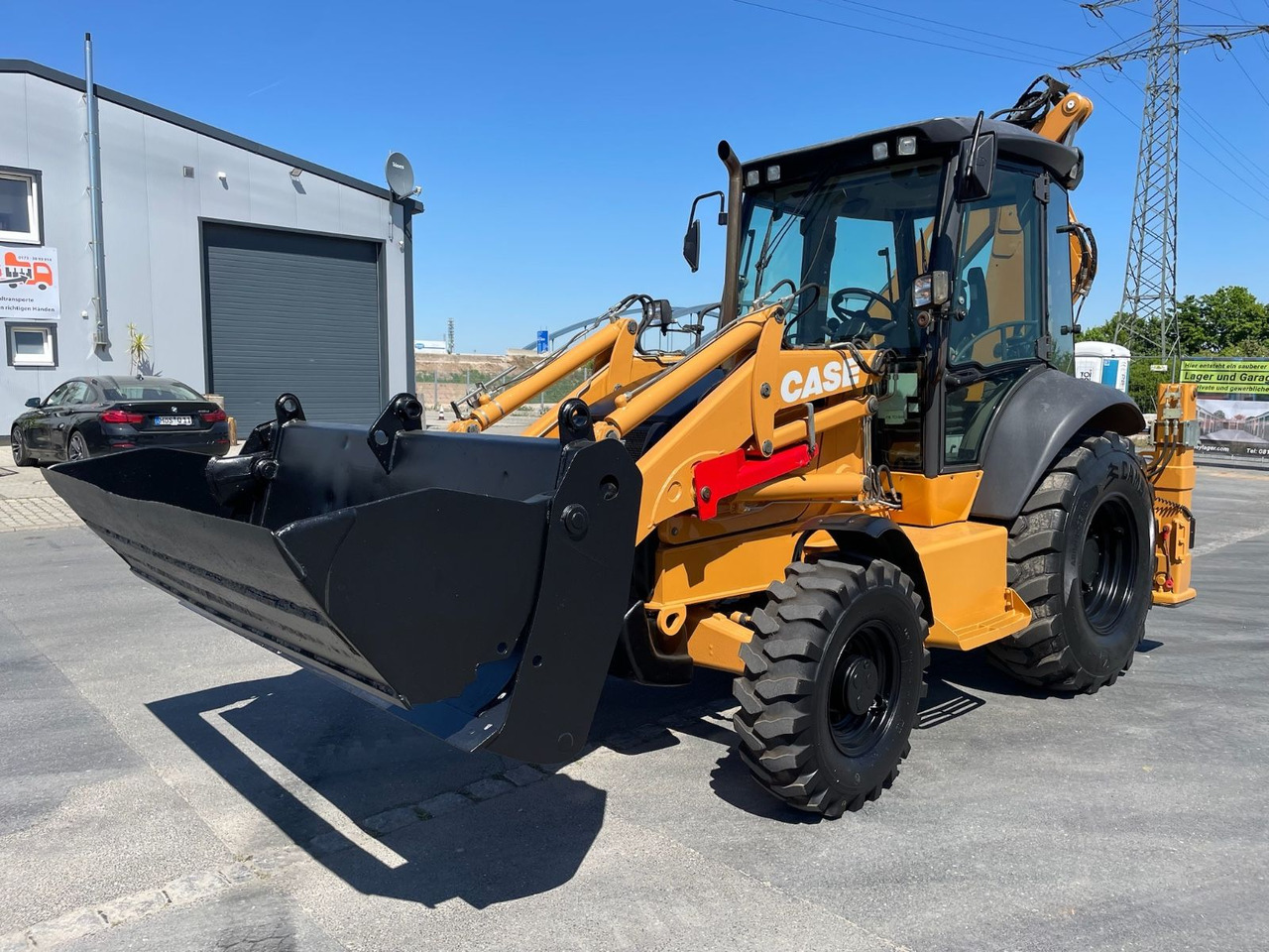 Case 580ST Baggerlader/7597h/72kW/4x4/AC - Багер-товарач: снимка 2 Case 580ST Baggerlader/7597h/72kW/4x4/AC - Багер-товарач: снимка 2