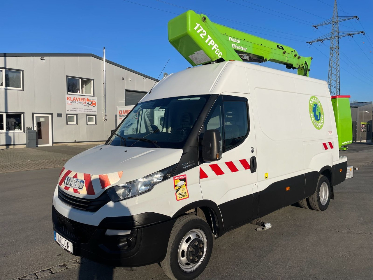 Iveco Daily 50C18 Hubsteiger/FRANCE-ELEVATEUR/17m/968h - Автовишка: снимка 3 Iveco Daily 50C18 Hubsteiger/FRANCE-ELEVATEUR/17m/968h - Автовишка: снимка 3