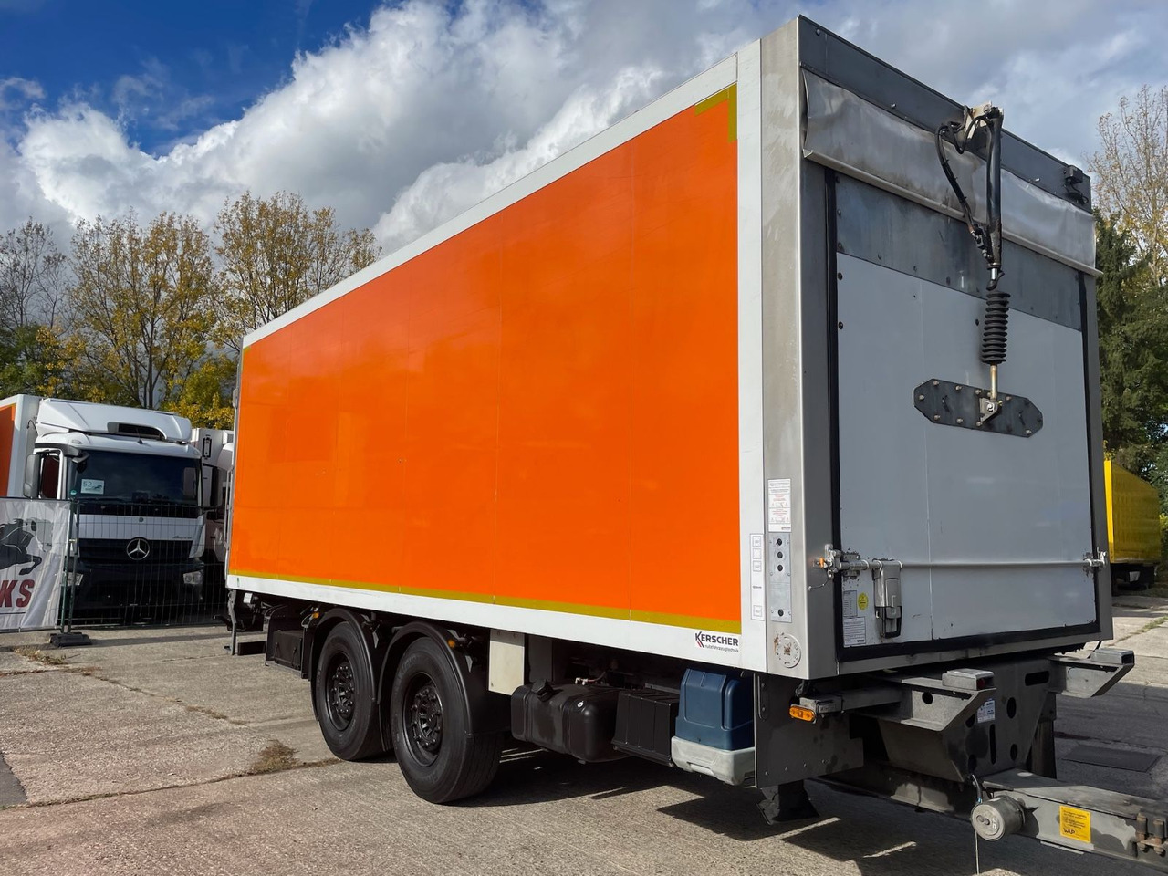 KERSCHER ZAA18 Kühlkoffer/CARRIER/SUPRA900U/LBW - Рефрижератор ремарке: снимка 1 KERSCHER ZAA18 Kühlkoffer/CARRIER/SUPRA900U/LBW - Рефрижератор ремарке: снимка 1